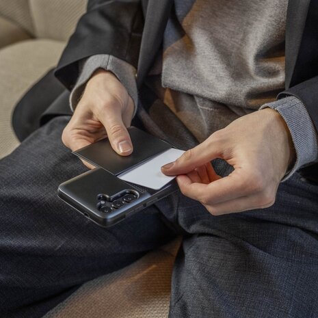 ShieldCase ShieldCase Samsung Galaxy S26 Plus Coque porte-cartes coulissant (noir)