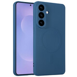 ShieldCase Samsung Galaxy S26 Plus Coque arrière en silicone avec MagSafe (bleu foncé)