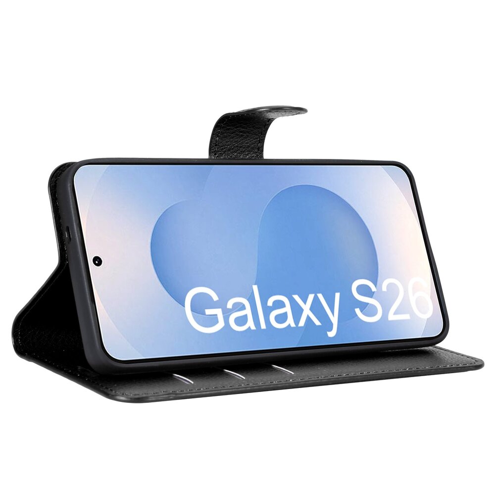 ShieldCase ShieldCase Samsung Galaxy S26 Plus Étui bibliothèque (noir) ShieldCase ShieldCase Samsung Galaxy S26 Plus Étui bibliothèque (noir)