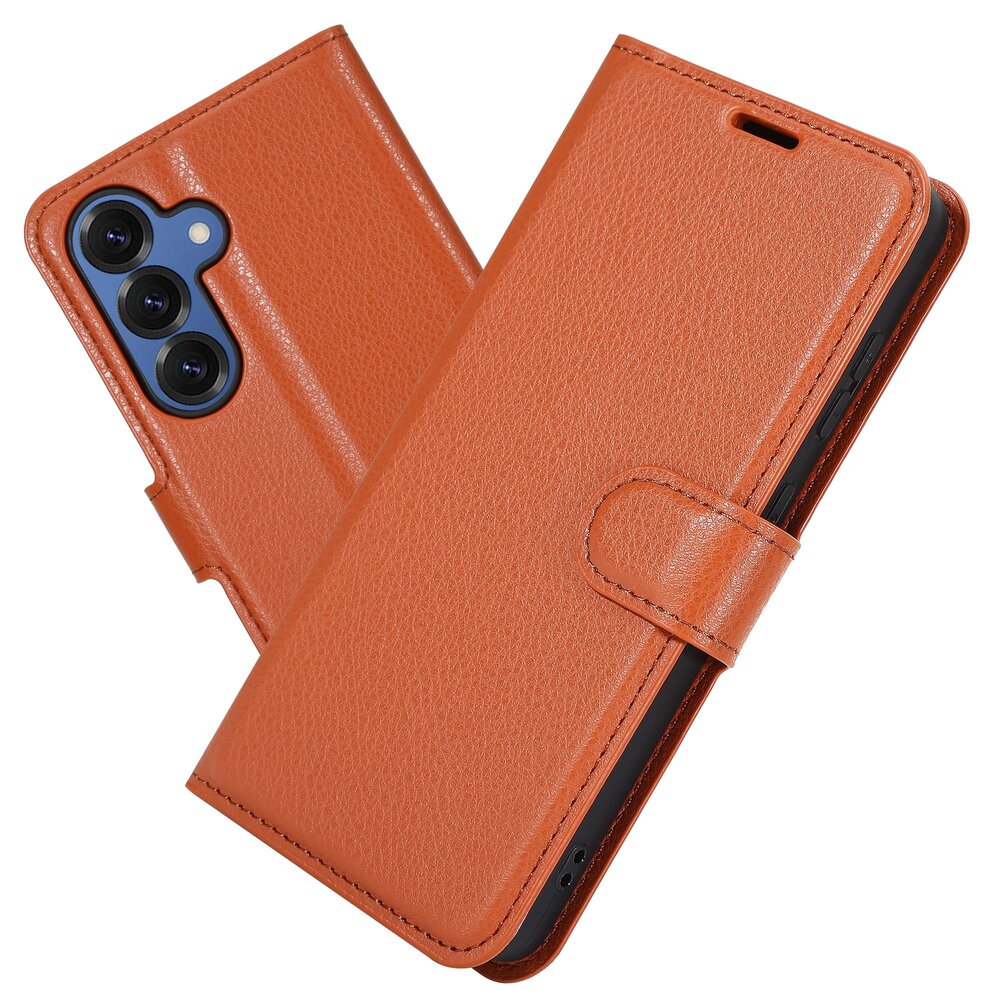 ShieldCase ShieldCase Samsung Galaxy S26 Plus Étui bibliothèque (marron)