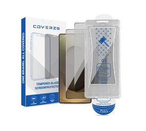 Coverzs Protection d'écran en verre trempé avec cadre pour Samsung Galaxy S26 Ultra (lot de 2)