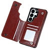 ShieldCase ShieldCase Samsung Galaxy S26 Ultra Étui portefeuille (marron)