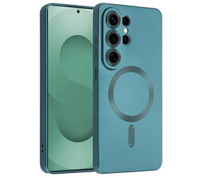 ShieldCase Samsung Galaxy S26 Ultra coque MagSafe avec cache de caméra (vert foncé)