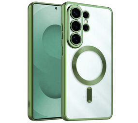 ShieldCase Samsung Galaxy S26 Ultra coque avec cache de caméra (vert foncé)