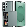 ShieldCase ShieldCase Samsung Galaxy S26 Ultra Coque porte-cartes coulissant (vert foncé)