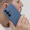 ShieldCase ShieldCase Samsung Galaxy S26 Ultra Coque arrière en silicone avec MagSafe (bleu foncé)
