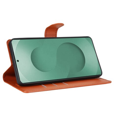 ShieldCase ShieldCase Samsung Galaxy S26 Ultra Étui bibliothèque (marron)