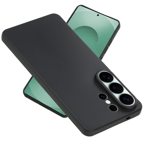 Ceezs Ceezs Samsung Galaxy S26 Ultra Étui en silicone (noir)