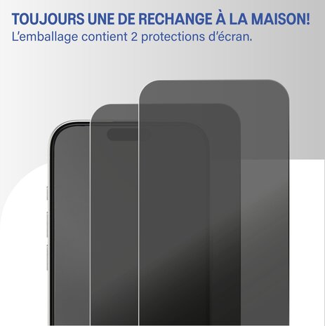 Coverzs Coverzs Protection d'écran en verre trempé avec cadre pour Samsung Galaxy S26 Ultra (lot de 2)