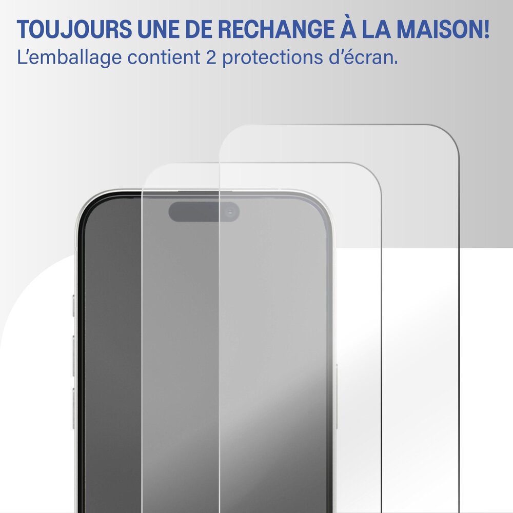 Coverzs Coverzs Protection d'écran en verre trempé avec cadre pour Samsung Galaxy S26 Ultra (lot de 2)