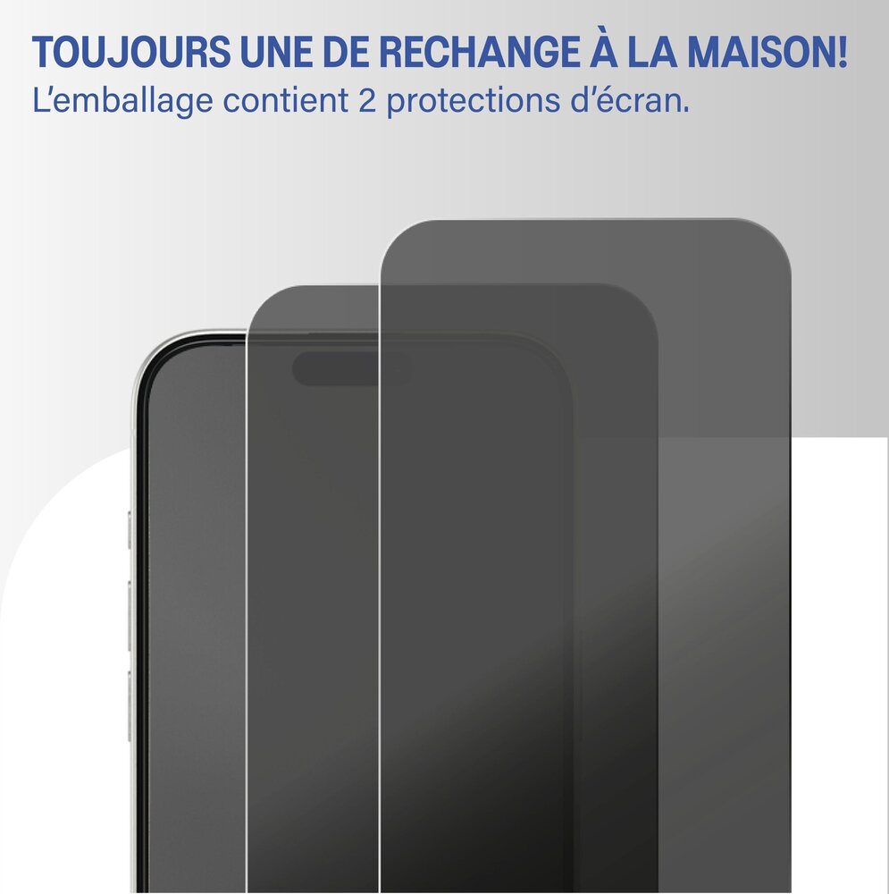 Coverzs Coverzs Protection d'écran en verre trempé avec cadre pour Samsung Galaxy S26 Plus (lot de 2)