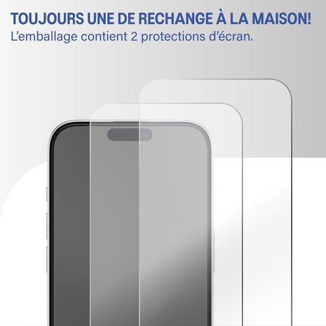 Coverzs Coverzs Protection d'écran en verre trempé avec cadre pour Samsung Galaxy S26 (lot de 2) Coverzs Coverzs Protection d'écran en verre trempé avec cadre pour Samsung Galaxy S26 (lot de 2)