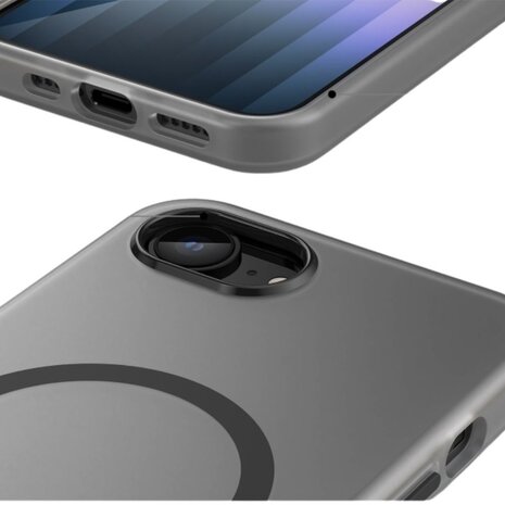 Coverzs Coverzs iPhone 17e coque en TPU MagSafe (noir)