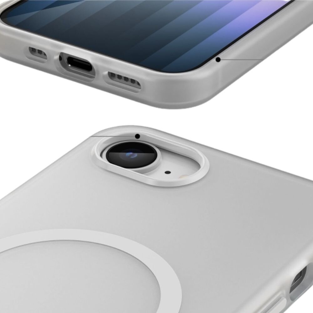 Coverzs Coverzs iPhone 17e coque en TPU MagSafe (blanc)