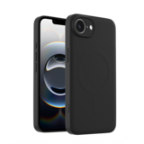 ShieldCase Coque arrière MagSafe en silicone iPhone 17e (noir)