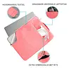 Coverzs Coverzs Housse de luxe d'ordinateur 14 pouce (rose)