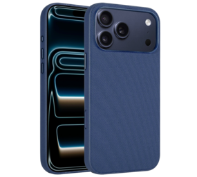 Coverzs Coque MagSafe tissée pour iPhone 18 Pro Max (bleu) Coverzs Coque MagSafe tissée pour iPhone 18 Pro Max (bleu)