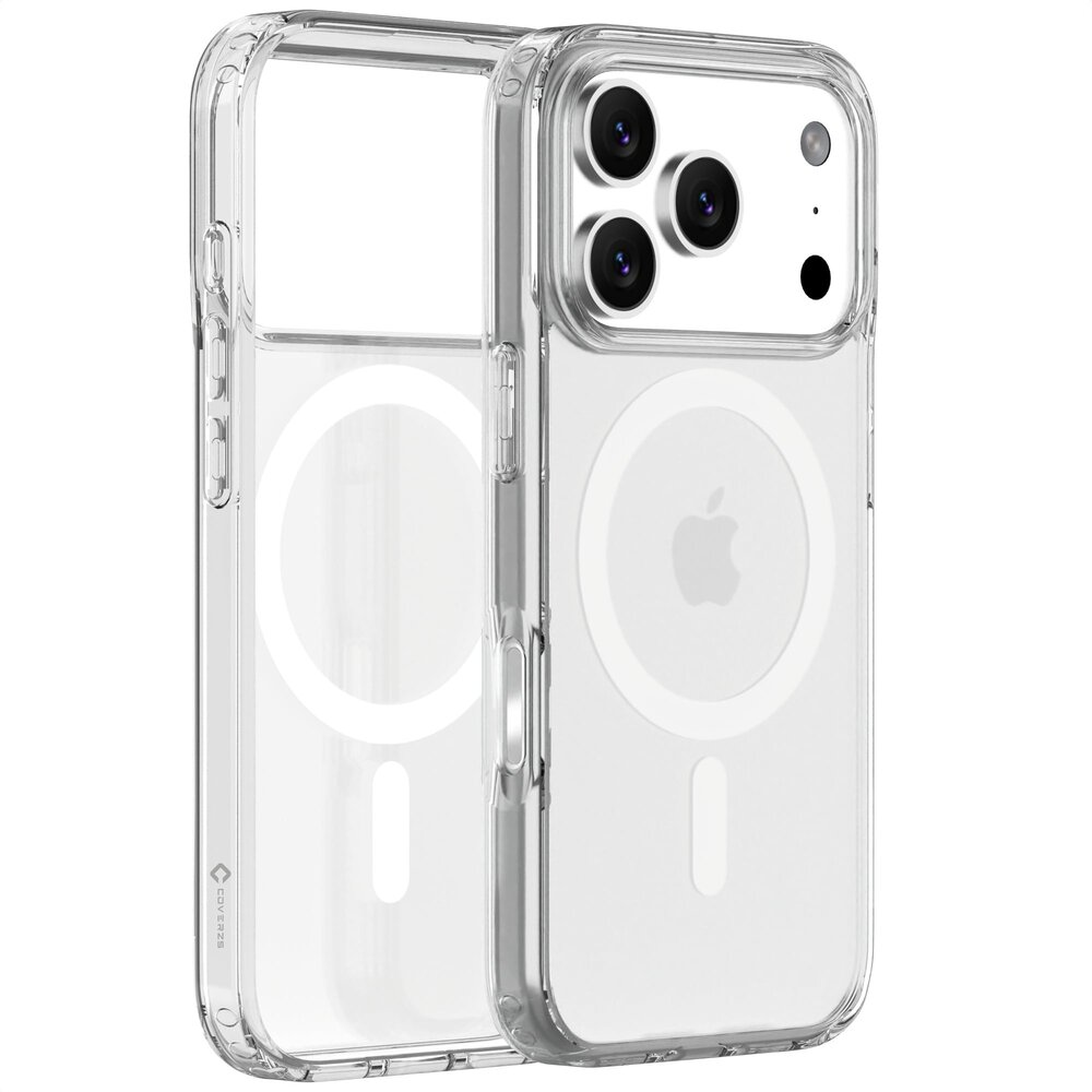 Coverzs Coque Coverzs Crystal MagSafe pour iPhone 18 Pro (transparent)