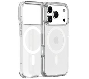 Coverzs Coque MagSafe Crystal pour iPhone 18 Pro (transparent)