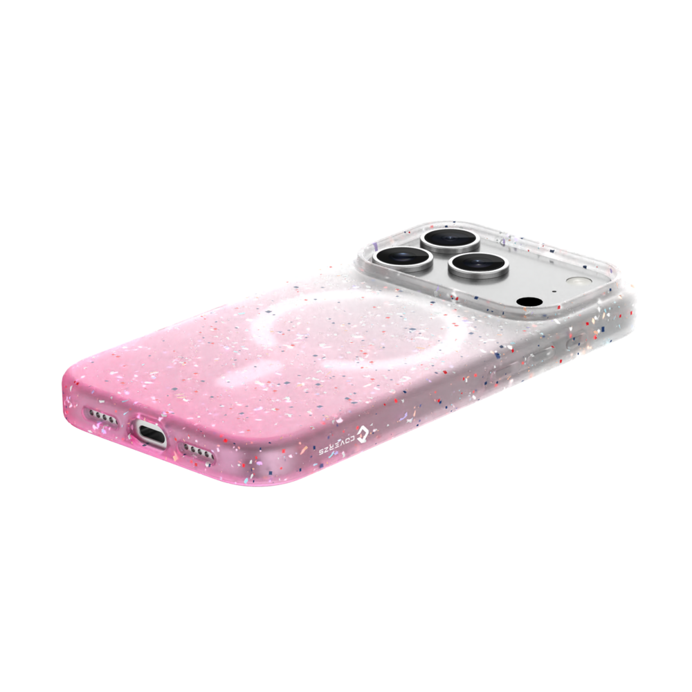 Coverzs Coque recyclée Coverzs MagSafe pour iPhone 18 Pro Max (rose)