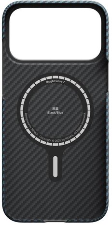 Pitaka Coque Pitaka Ultra Slim MagSafe Max pour iPhone 18 Pro (bleu)