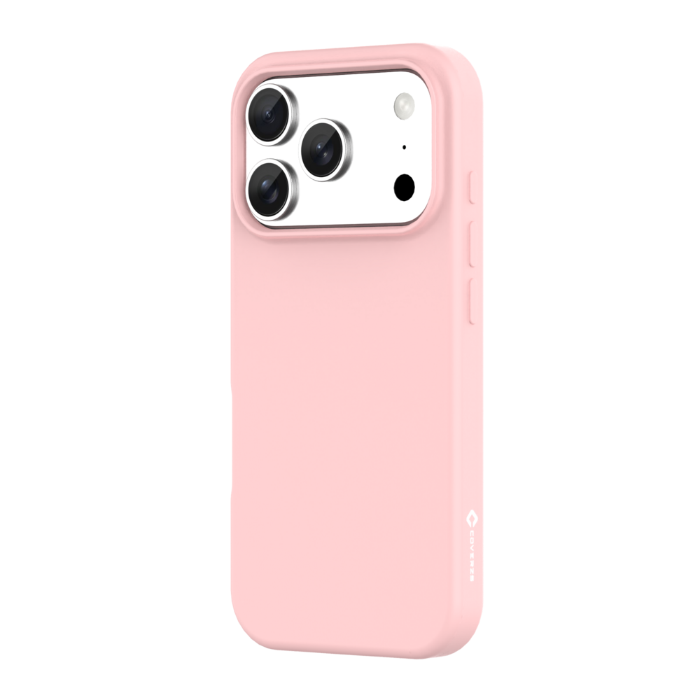 Coverzs Coque Coverzs en silicone liquide MagSafe pour iPhone 18 Pro Max (rose)
