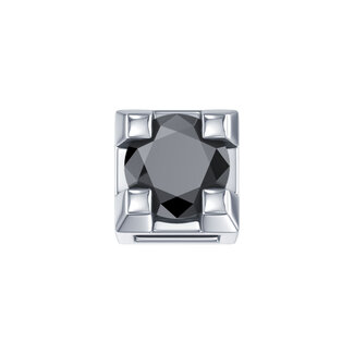 Elements by DonnaOro DCHF3303.002 Witgoud met zwarte diamant 0.02ct Element