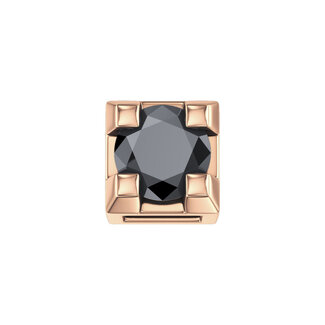 Elements by DonnaOro DCHF3305.002 Rosegoud met zwarte diamant 0.02ct Element
