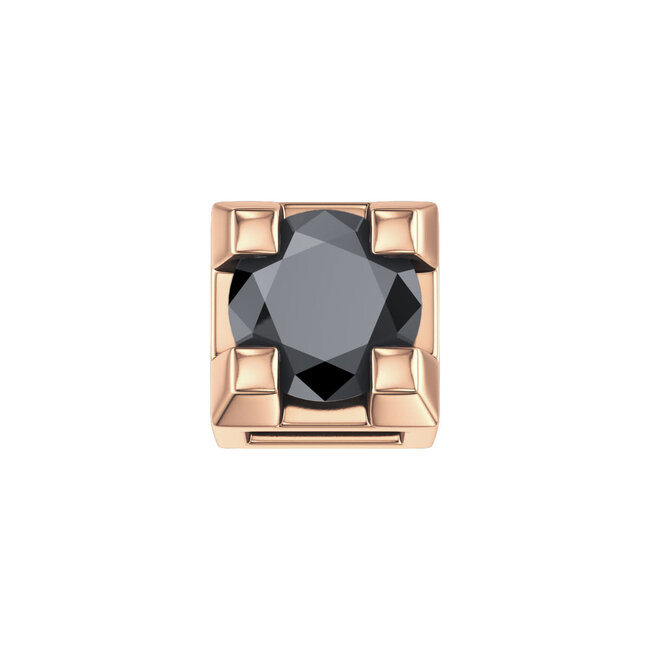 DCHF3305.002 Rosegoud met zwarte diamant 0.02ct Element