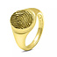 See You 452Y14 Oval stripe signet ring  SeeYou 14 krt. GG
