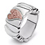 See You RG006 Wide Heart Ring SeeYou Zilver
