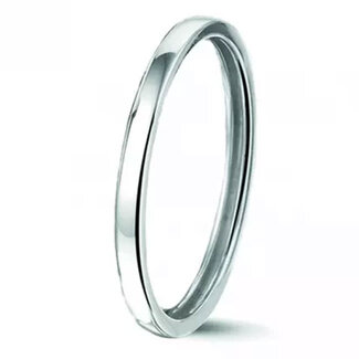 See You RG-026-W14 Stackable Polished Ring SeeYou 14krt WG