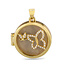 See You 144-Y14D Butterfly Locket See You 14krt GG+Diamant