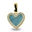 See You 139-Y14D Heart Gem Pendant See You 14krt GG+Diamant