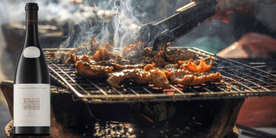 Pinotage smaakt heerlijk bij de BBQ