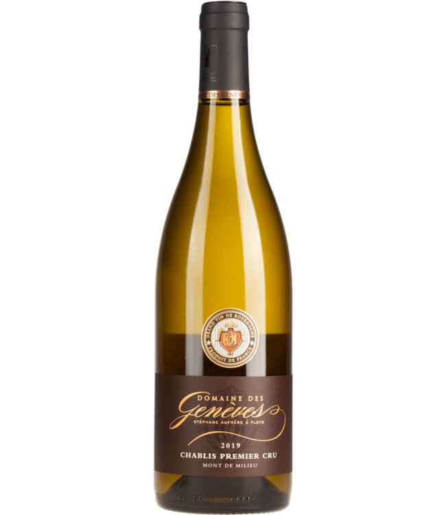 Domaine des Genèves Chablis 1e Cru Mont Milieu