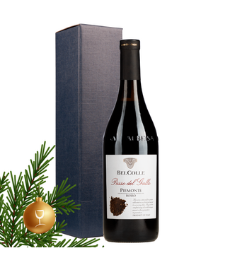 Bel Colle Passo del Gallo Piemonte in zwarte geschenkdoos Bel Colle Passo del Gallo Piemonte in zwarte geschenkdoos