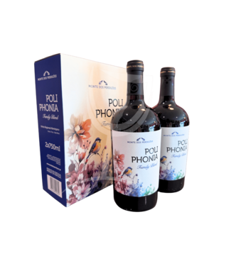 Monte dos Perdigões Monte dos Perdigões Poliphonia Family Blend Geschenkdoos met 2 flessen Monte dos Perdigões Monte dos Perdigões Poliphonia Family Blend Geschenkdoos met 2 flessen