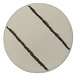 Wecoline Bonnetpad met bruine streep wit/bruin 17 inch Wecoline Bonnetpad met bruine streep wit/bruin 17 inch