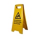 Wecoline Waarschuwingsbord natte vloer geel Wecoline Waarschuwingsbord natte vloer geel