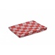Theedoek geblokt rood/wit Theedoek geblokt rood/wit