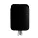 Sanaja Midi poetsrol dispenser zwart Sanaja Midi poetsrol dispenser zwart