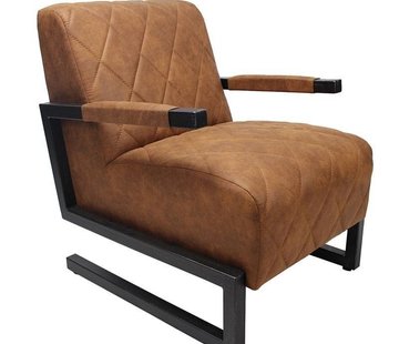 Sessel Morris Mikrofaser cognac