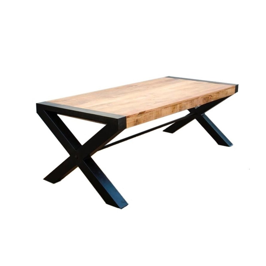 Esstisch Mango gekreuzt Mangoholz 200x100x79cm