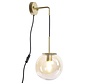 Wandlampe Else 1-flammig Amber