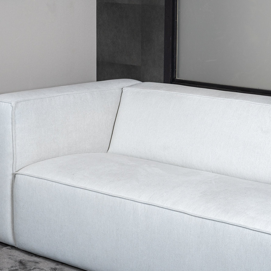 Sofa 3-Sitzer Memphis Stoff off white