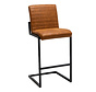 Gastro Barstuhl Block Eco-Leder cognac 79 cm