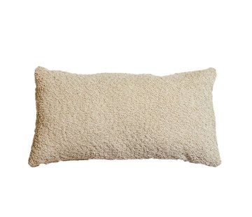 Bronx71 Bouclé Kissen Nora beige 25x45 cm