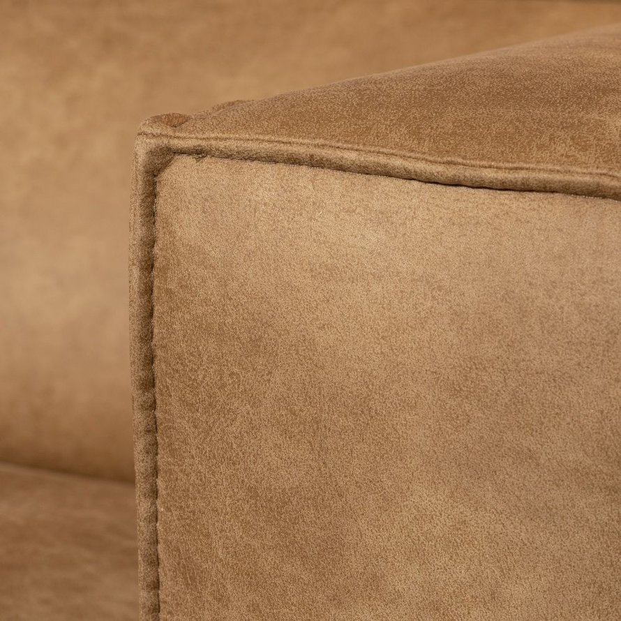 Leder Sofa Memphis 3-Sitzer beige