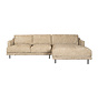 Ecksofa Denver Chenille taupe rechts